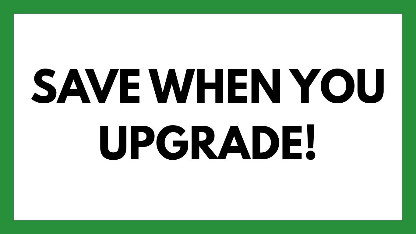 save when you upgrade image