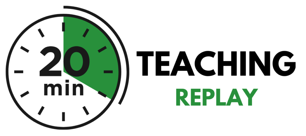 20 Minute Teaching Replay - Stacey Brown Randall