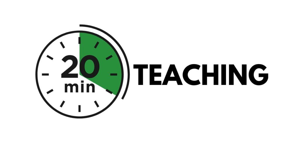 20 minute teaching logo for referral training